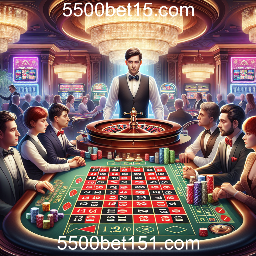 A Revolução dos Jogos ao Vivo em 5500bet15.com